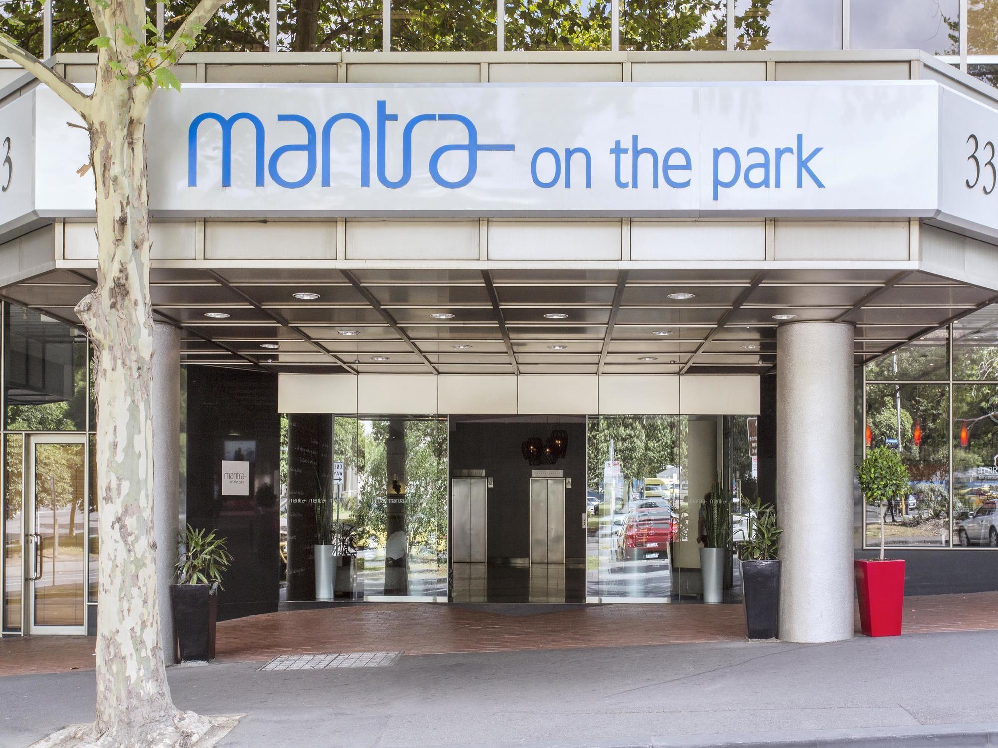 Aparthotel Mantra On The Park Melburne Exterior foto